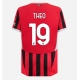 AC Milan Theo Hernandez #19 Replike Domaci Dres 2024-25 Kratak Rukav